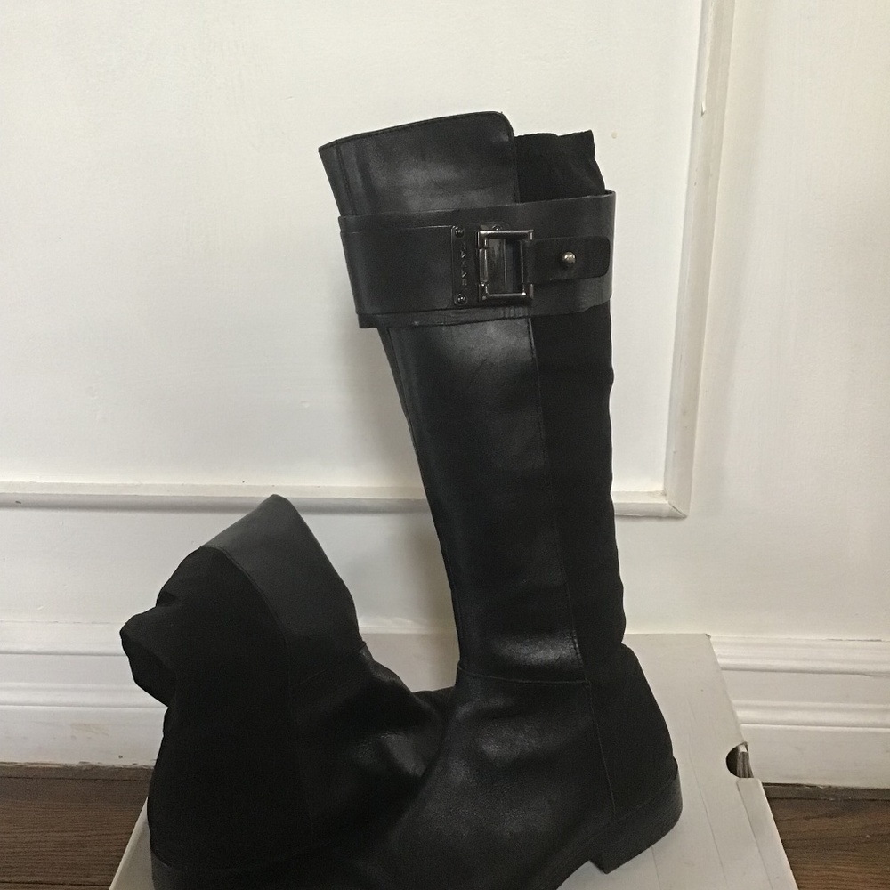 Black Tahari Riding Boots